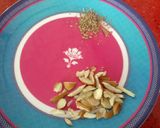 A picture of step 6 of Gajar ka halwa.