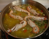 Foto del paso 4 de la receta: Arroz seco de la huerta con cigalas