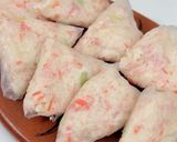 Foto langkah ke 4 dari resep Rice Paper Crab Rangoon 🦀.