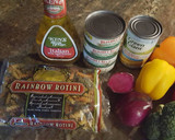 Foto del paso 1 de la receta: Ensalada de pasta con atún y vegetales