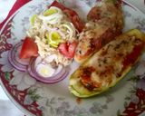 Foto del paso 7 de la receta: Zucchini rellenos. Veganos