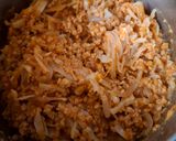 Foto del paso 6 de la receta: Tinga de soya y col (repollo)