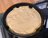 Une image de l'étape 9 de Gâteau caramélisé à l'ananas et jus de pêches.