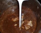 A picture of step 4 of My Slowcooked Beef in A lovely Gravy.💜.