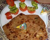 A picture of step 4 of Potato cheese paratha.