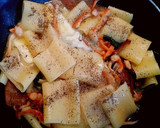 Foto del paso 8 de la receta: Paccheri con Setas a la mantequilla de albahaca