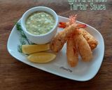 Foto langkah ke 5 dari resep Ebi Furai with Tartar Souce.
