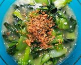 Foto langkah ke 3 dari resep Sawi daging masak bawang putih.