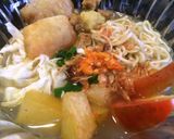 Foto langkah ke 9 dari resep Soto mie bogor komplit.