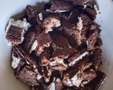 Foto langkah ke 2 dari resep Puding Oreo ❤.