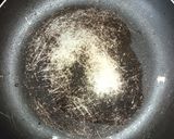 A picture of step 1 of Sultan chips.