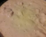 Foto del paso 3 de la receta: Pasta con salsa alfredo y pollo desmenuzado (fácil)