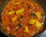 A picture of step 4 of Cauliflower potato masala.