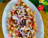 A picture of step 7 of Alo chana chat.