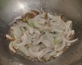 A picture of step 4 of Besan Pithala - Rice.