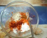 A picture of step 1 of Carrot manchurian.
