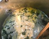 Spenótos-parmezános rizs tészta recept fázis 3 fotója