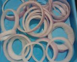A picture of step 1 of Onion rings.