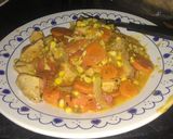 Foto del paso 4 de la receta: Wok de verduras con pollo