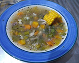 Foto del paso 4 de la receta: Sopa de verduras con trocitos de pollo
