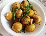 A picture of step 5 of Steamed Sooji Balls.