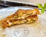 Foto del paso 12 de la receta: Crepes de queso, plátano, canela y miel