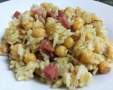 Foto del paso 4 de la receta Salteado de arroz y garbanzos