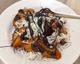 Foto langkah ke 4 dari resep Tape goreng brown sugar glace coklat keju.