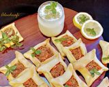 A picture of step 1 of Sfiha Baalbakieh (Lebanese Meat Pies).
