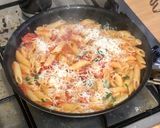 A picture of step 6 of Cherry Tomato Pasta.
