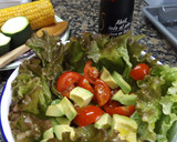 Foto del paso 2 de la receta: Ensalada otoñal con granada y brotes de lombarda