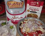 A picture of step 1 of Chatpata Qeema #Sehri_Contest #Cookpadapp #CookingSpecial.