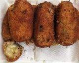 A picture of step 7 of Cheesy Sabudana Croquetts.