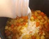 Foto del paso 7 de la receta: Rollitos de lomo con salsa de zanahoria y calabacín al curry