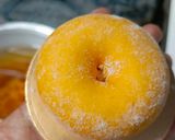 Foto langkah ke 17 dari resep Donat Labu Kuning Super Lembut Tanpa Degasing.