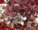 Grilled Chicken Bacon Ranch salad pizza recipe step 2 photo