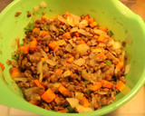 Foto del paso 3 de la receta: Ensalada de lentejas verdolagas