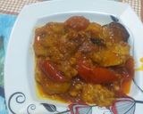 عکس مرحله 2 از دستور خوراک گوجه بادمجان