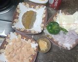 A picture of step 1 of White cheese handi.