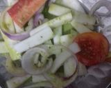 A picture of step 4 of Green chutney mix Salad.