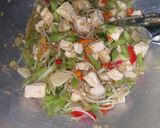 Foto langkah ke 8 dari resep Tumis tahu tauge dan buncis.