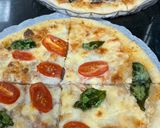 A picture of step 6 of Sourdough Pizza.