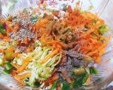 A picture of step 1 of Vegetable Hawawshi.