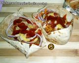 A picture of step 10 of Arabian Chicken Fatayers also in Pita wraps and pita pockets.