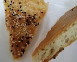 صورة لخطوة 7 من وصفة 🍞 خبز بالسمسم كيتوني 🍞