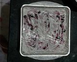 A picture of step 5 of Blueberry cheesecake icecream.