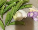 Foto langkah ke 1 dari resep Tumis kopi gandu / okra.