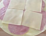 Foto del paso 4 de la receta Palmeritas de hojaldre dulces y de jamón y queso
