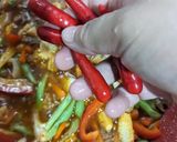 Gambar langkah 5 resipi Daging Masak Paprik.