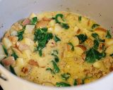 Foto del paso 5 de la receta: Sopa de Papa, Espinaca y Salchicha Italiana!! 🍃🌱
